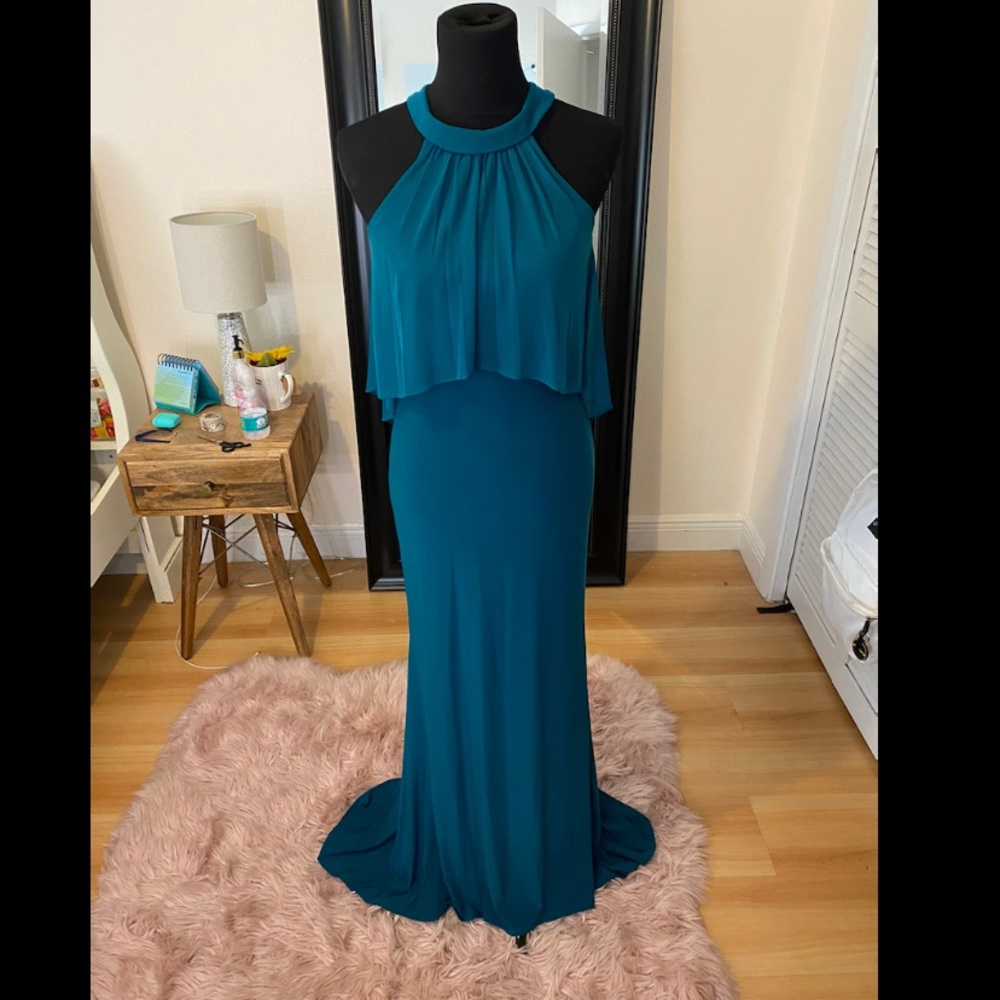 Turquoise dress